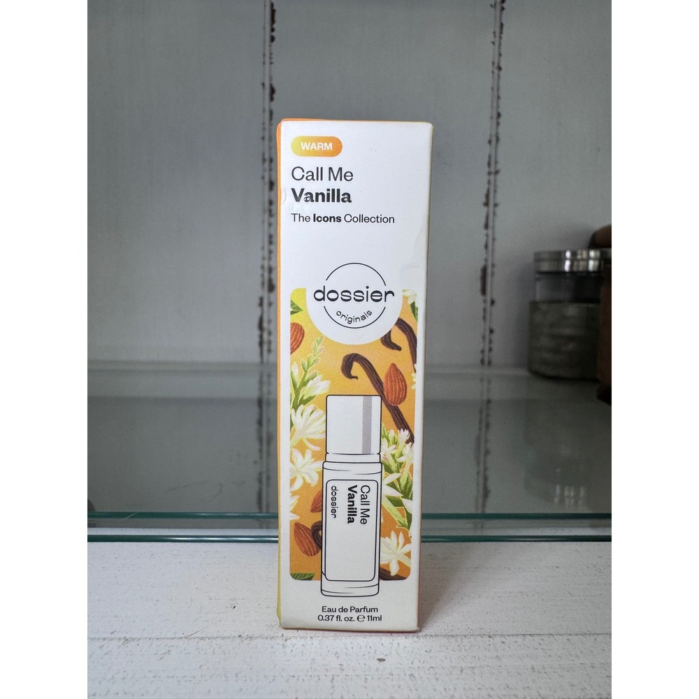 Dossier Call Me Vanilla Eau de Parfum The Icons Collection 0.37oz 11ml NEW